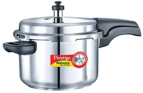 Prestige PRSDA-4L Pressure Cooker, 4 LT, Silver