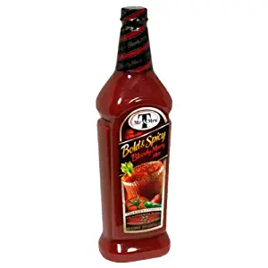 Mr & Mrs T Bold & Spicy Bloody Mary Mix, 33.8-Ounce (Pack of 6)