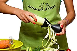 Kitchen Item Premium Spiralizer- Best New and Improved Vegetable Cutter- Pasta Zucchini Noodle Spaghetti Maker