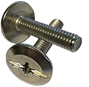 25 Hurricane Stainless Steel Sidewalk Bolts 1/4-20 X 3/4 inch long