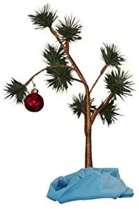 Charlie Brown Christmas Tree with Blanket 24" Tall (Non-Musical)