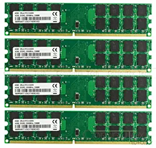 16GB 4x4GB PC2-6400 DDR2-800MHz Non-Ecc 240Pin DIMM AMD CPU Desktop Memory