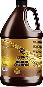 Argan Oil Shampoo Sulfate Free - Natural Clarifying & Volumizing Gentle on Curly & Color Treated Hair Deep Conditioning Hair Growth Treatment Anti Dandruff & Hair Loss Formula For Men & Women