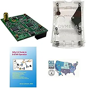 DVMEGA Dual Band (VHF/UHF) DSTAR Radio for Raspberry Pi with DVMEGA Case and NIFTY Accessories EZ Guide to D-Star and Ham Guides Pocket Reference Card Bundle! …
