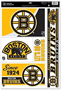WinCraft NHL Boston Bruins 11" x 17" Jumbo Ultra Decal Set