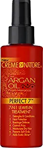 Creme of Nature Argan Oil Perfect 7-in-1 Leave-in Treatment, 4.23 Ounce