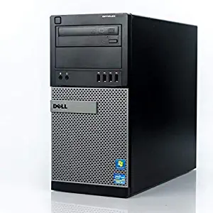 Dell Flagship Optiplex 9020 Tower Premium Business Desktop Computer (Intel Quad-Core i7-4770 up to 3.9GHz, 8GB RAM, 128GB SSD + 3TB HDD, DVD, WiFi, Windows 10 Professional) (Renewed)
