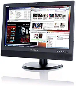 Lenovo ThinkCentre M92z FHD 23" All in One Desktop Computer PC (Intel Quad Core i5-3470T, 8GB Ram, 128GB SSD, DVD-RW, WiFi Camera) Win 10 Pro (Renewed)