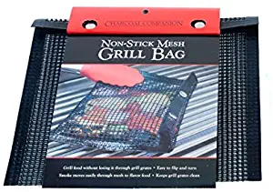 Charcoal Companion CC4142 Medium Non-Stick Mesh Grilling Bag