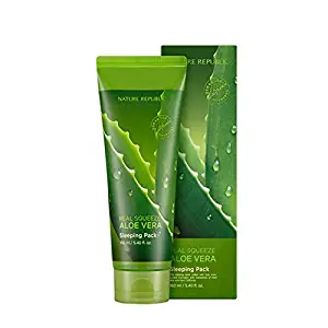 Nature Republic Real Squeeze Aloe Vera Sleeping Pack 160 Gram