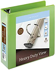 Office Depot Brand Heavy-Duty Easy Open D-Ring View Binder, 3