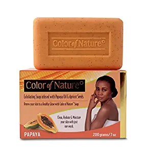 Color of Nature Papaya Soap 7oz