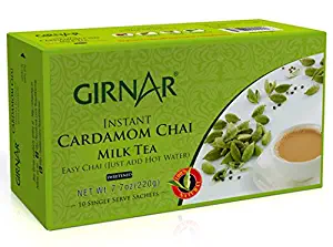 Girnar Instant Chai/Tea Premix With Cardamom, 10 Sachet Pack