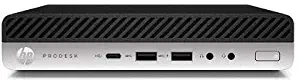 HP ProDesk 600 G4 Desktop Mini - Intel Core i5-8600T – 256GB SSD – 8GB DDR4 SDRAM - 2.30GHz – Intel UHD Graphics 630 - Windows 10 Pro 64-bit