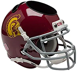 Schutt NCAA USC Trojans Football Helmet Desk Caddy