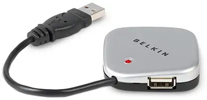 Belkin USB 2.0 4-Port Ultra-Mini Hub