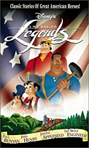 Disney's American Legends: Paul Bunyan, John Henry, Johnny Appleseed, The Brave Engineer [VHS]