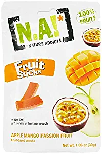 FRUIT SNACKS, PASSION MNGO , Pack of 10