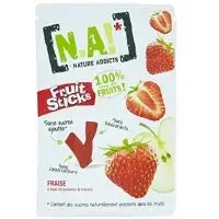 Nature Addicts N. A! Fruit Sticks Fraise 40g