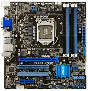 ASUS P8B75-M/CSM LGA 1155 Intel B75 HDMI SATA 6Gb/s USB 3.0 Micro ATX Intel Motherboard