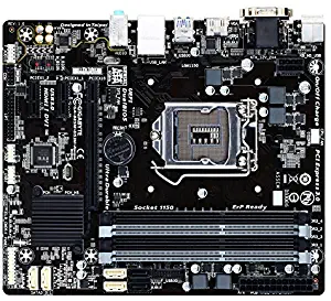 Gigabyte LGA 1150 Intel B85 HDMI SATA 6Gb/s USB 3.0 Micro ATX Intel Micro ATX DDR3 1600 Motherboards GA-B85M-DS3H-A