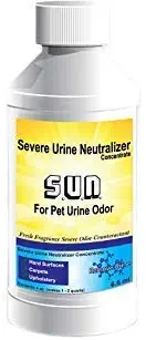 REMOVEURINE Severe Urine Neutralizer for Dog and Cat Urine - Best Odor Eliminator and Stain Remover for Carpet, Hardwood Floors, Concrete, Mattress, Furniture, Laundry, Turf by Remove Urine
