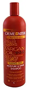 Creme Of Nature Argan Oil Shampoo Sulfate-Free 20oz (591ml) (2 Pack)