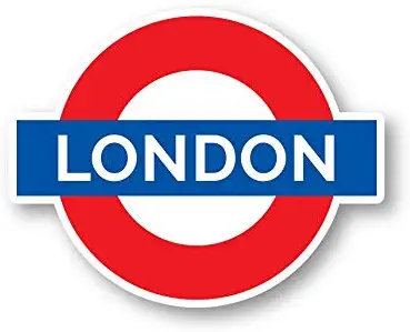 London Underground Sticker Travel Stickers - Laptop Stickers - 2.5" Vinyl Decal - Laptop, Phone, Tablet Vinyl Decal Sticker S1100