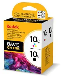 Kodak 10B/10C Combo Ink Cartridge - Black/Color