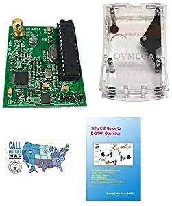 DVMEGA UHF Singleband DSTAR Radio for Raspberry Pi with DVMEGA Case and NIFTY Accessories EZ Guide to D-Star and Ham Guides Pocket Reference Card Bundle!