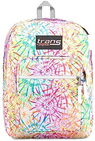 Trans 17" Supermax Backpack - Tie Dizzle White (Tie Dizzle White)