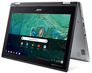 Acer 11.6inch IPS Touchscreen Convertible 2-in-1 Chromebook, Intel Celeron N3350 Processor Up to 2.4 GHz, 4GB LPDDR4 Memory, 32GB SSD, Chrome OS-(Renewed)