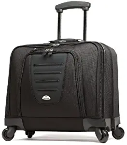 Samsonite Mobile Office Spinner Wheeled Briefcase, Black, One Size