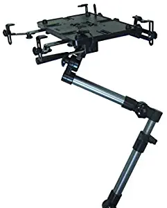 Bracketron Car Truck Van SUV Universal Vehicle Laptop PC Mount works with laptops up to 17" - Attaches to passenger seat bolt using the quick release fitting LTM-MS-525