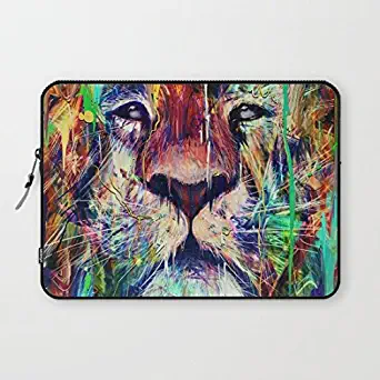 Buteri Eratio Lion Neoprene Protective Laptop Sleeve 13 Inch MacBook Air Case MacBook Pro Sleeve and 13 Inch Laptop Bag Cover
