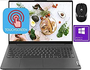 2020 Flagship Lenovo IdeaPad 5 15 15IIL05 Laptop 15.6" FHD Touchscreen Intel 4-Core i5-1035G1(Beats i7-8550U) 16GB RAM 1TB PCIe SSD Backlit KB Dolby FP Win 10 Pro + iCarp Wireless Mouse