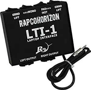 Rapco Horizon LTI-1 Stereo Laptop Interface Box