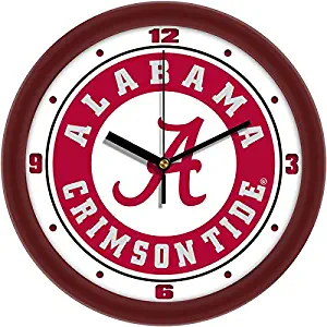 SunTime NCAA Alabama Crimson Tide Traditional Wall Clockwall Clock