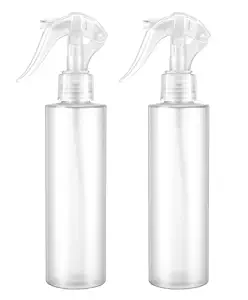 Zarler 2 Pack Spray Bottles 7oz Empty Bottles Cleaning Trigger Containers Refillable Sprayer Bottle for Hair,Cleaning Solutions and Home Gardening