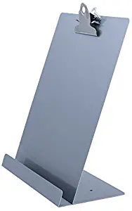 Saunders Free Standing Clipboard/Tablet Stand - Silver - Letter Size (22520)