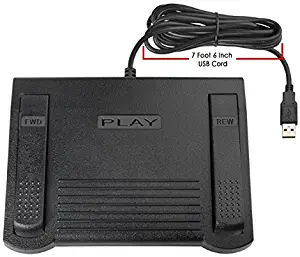 USB Foot Pedal for use with VLC Media Player