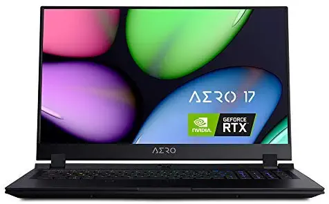 [2020] Gigabyte AERO 17 YB Thin+Light Performance Laptop, 17.3" 144Hz FHD IPS Display, GeForce RTX 2080 Super Max-Q, Intel Core i7-10750H, 32GB DDR4, 512GB NVMe SSD, Up to 8.5-hrs Battery Life