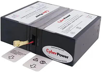 CyberPower RB1280X2D Replacement Battery Cartridge, Maintenance-Free, User Installable