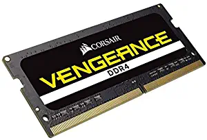 Corsair Vengeance Performance SODIMM Memory 32GB (2x16GB) DDR4 2933MHz CL19 Unbuffered for 8th Generation or Newer Intel Core i7, and AMD Ryzen 4000 Series Notebooks