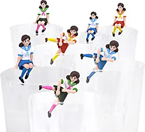 Kitan Club Putitto Fuchico Teen Age - Blind Box Includes 1 of 6 Collectable Figurines - Hangs on Thin, Flat Edges - Authentic Japanese Design - Made from Durable Plastic