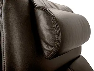 Octane Seating OCT BR Octane Brown Leather Head and Neck Pillow
