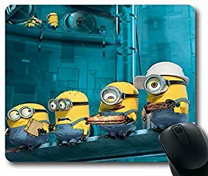 Paradise Minions Personalized STYLE (122061) Custom Gaming Mousepad Non-Slip Rubber Standard Size 220mm180mm3mm Custom Mouse Pad Oblong Mousepad in 9"7" by luchyhouse