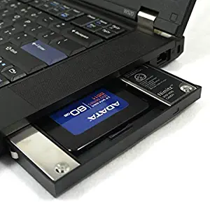 Nimitz 2nd HDD SSD Hard Drive Caddy for Lenovo Thinkpad T420 T430 T510 T520 T530 W510 W520 W530