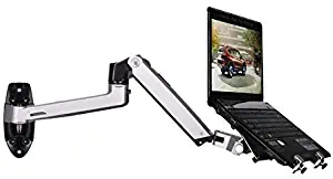 Aluminum Alloy Mechanical Spring Arm Wall Mount Laptop Holder Full Motion Laptop Mount Arm Monitor Holder Laptop Stand