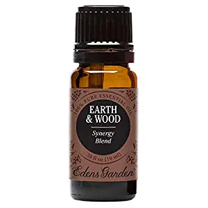 Edens Garden Earth & Wood Essential Oil Synergy Blend, 100% Pure Therapeutic Grade (Highest Quality Aromatherapy Oils- Eczema & Skin Care), 10 ml